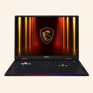 MSI Raider 18 HX AI Gaming Laptop, Intel Core Ultra 9 285HX, NVIDIA GeForce RTX 5090 GDDR7 24GB, DDR5 6400MHz 64GB RAM, 4TB SSD