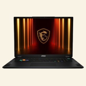 MSI Stealth 18 HX AI Gaming Laptop, 18" UHD+, MiniLED, 120Hz, Intel® Core Ultra 9 275HX, NVIDIA® GeForce RTX 5080 GPU, GDDR7 16GB, 64GB RAM,2TB SSD