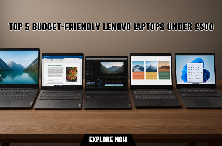Top 5 Budget-Friendly Lenovo Laptops Under £500