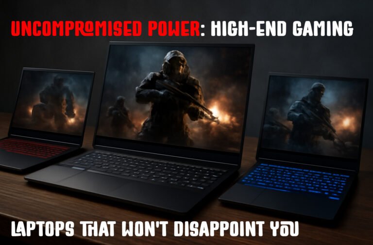 Uncompromised Power: High-End Gaming Laptops That Won’t Disappoint You